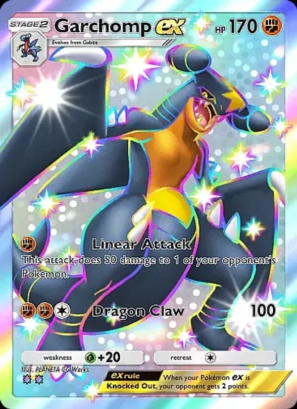 Garchomp ex – Secluded Springs 103