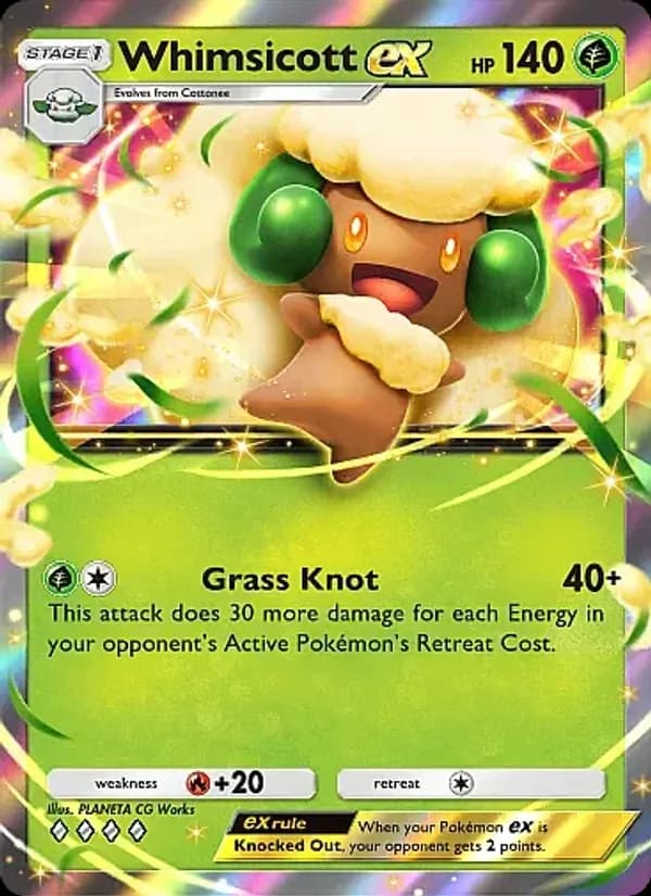 Whimsicott ex – Mega Rising 016