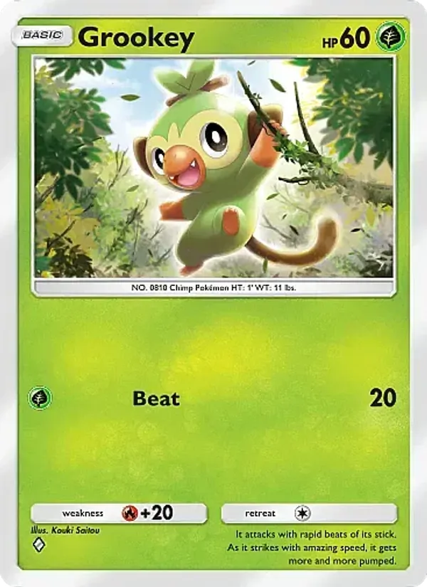 Grookey – Mega Rising 025