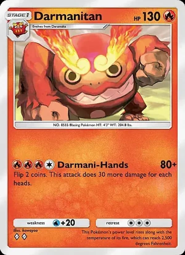 Darmanitan – Mega Rising 040