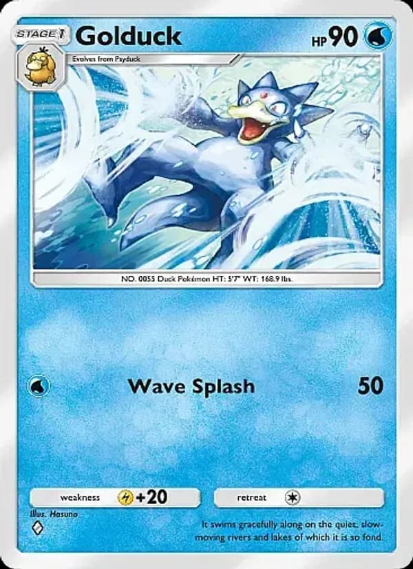 Golduck – Mega Rising 049
