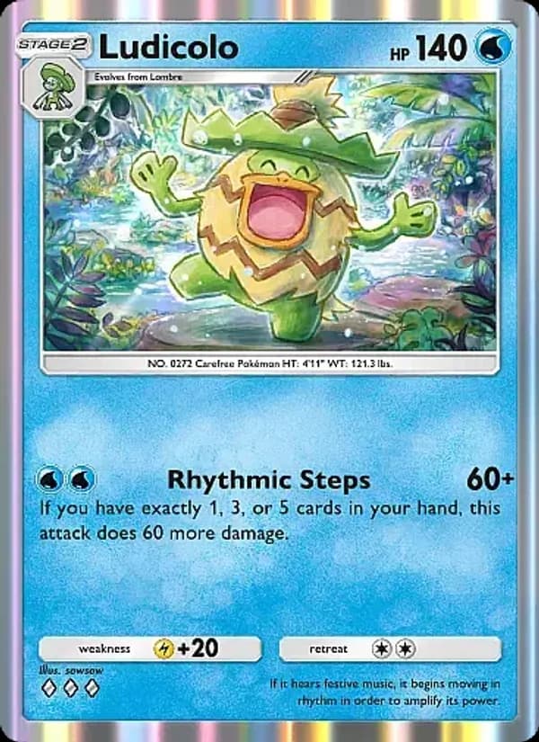 Ludicolo – Mega Rising 055