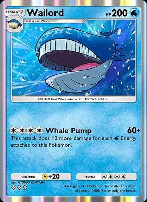 Wailord – Mega Rising 057
