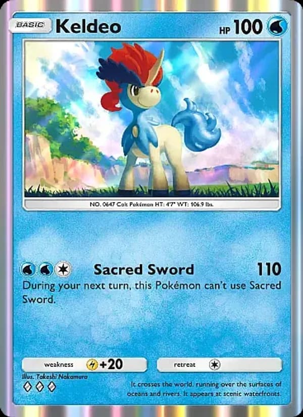 Keldeo – Mega Rising 070