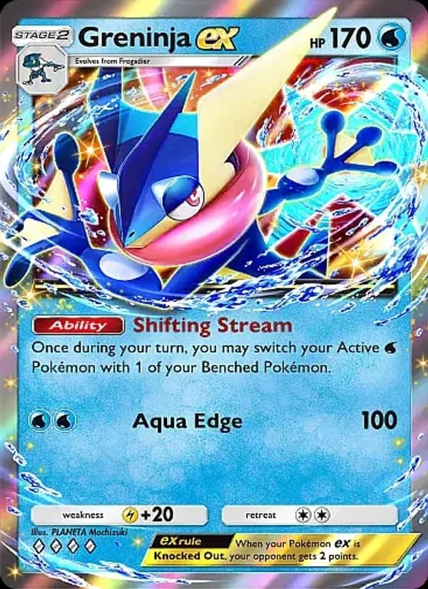 Greninja ex – Mega Rising 073