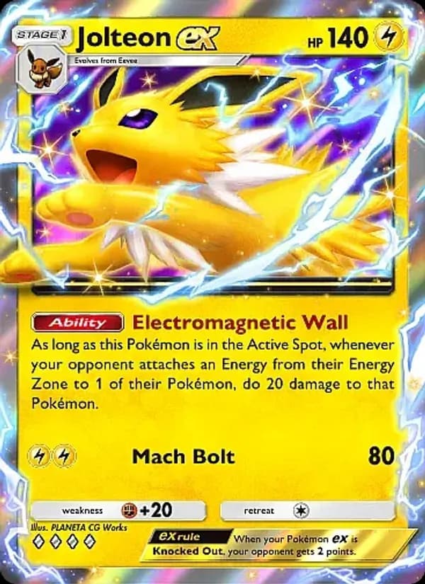 Jolteon ex – Mega Rising 081