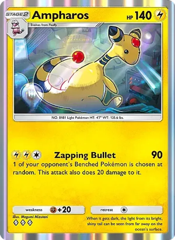 Ampharos – Mega Rising 084