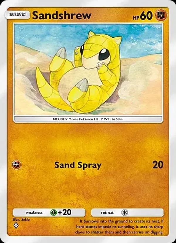 Sandshrew – Mega Rising 122