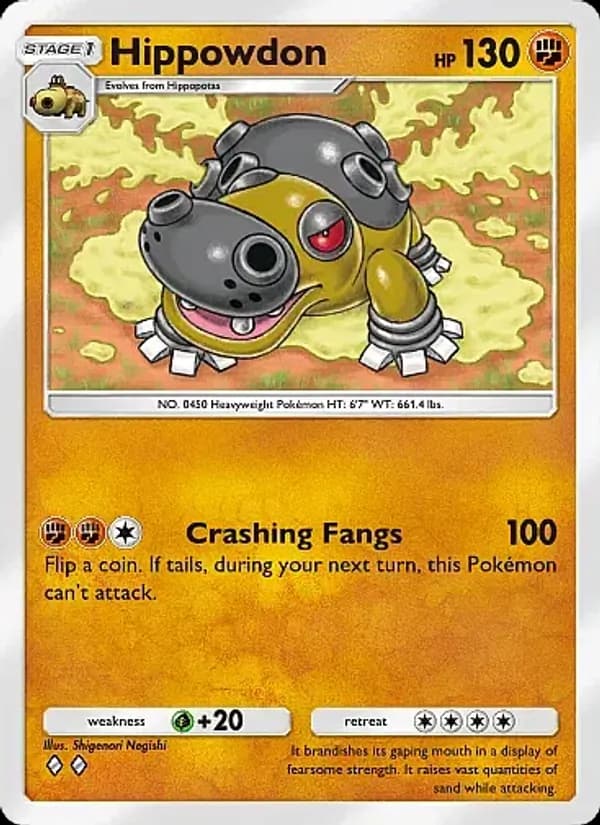 Hippowdon – Mega Rising 129