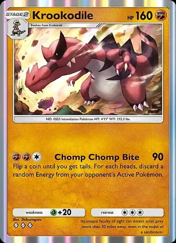 Krookodile – Mega Rising 132