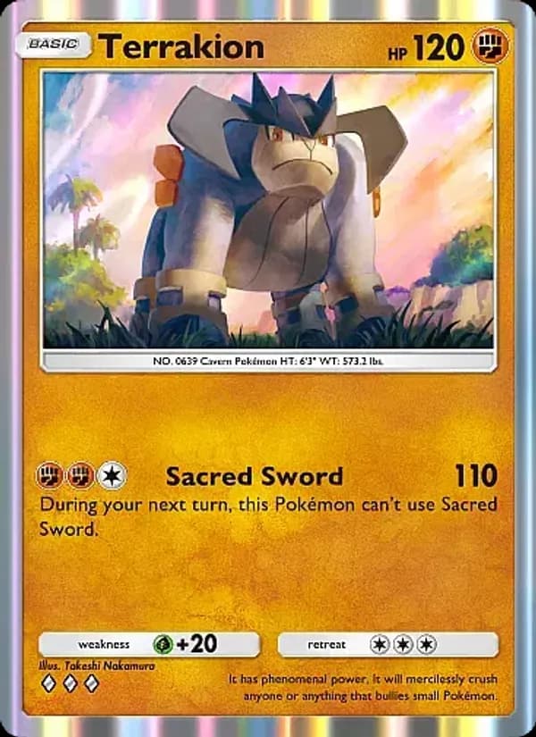 Terrakion – Mega Rising 137