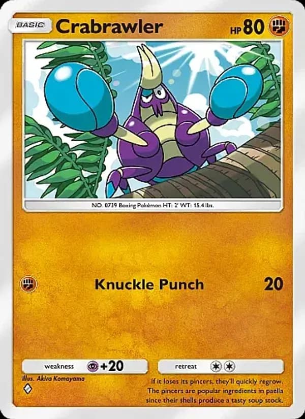 Crabrawler – Mega Rising 139