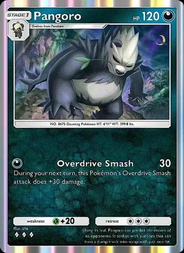 Pangoro – Mega Rising 158