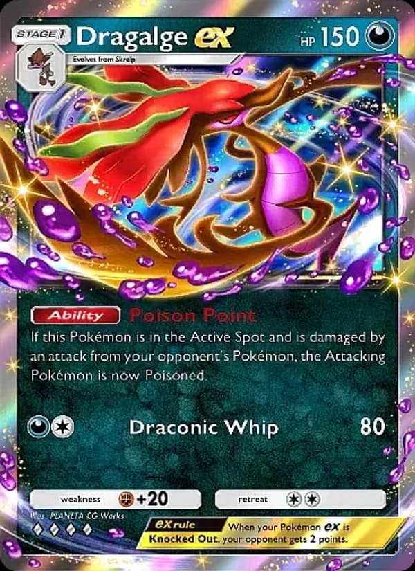 Dragalge ex – Mega Rising 160