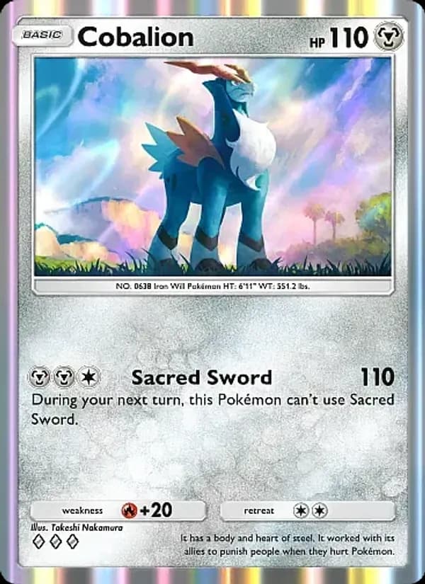 Cobalion – Mega Rising 169
