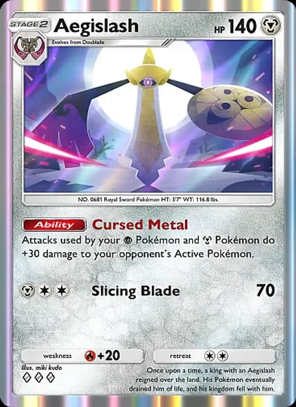 Aegislash – Mega Rising 172