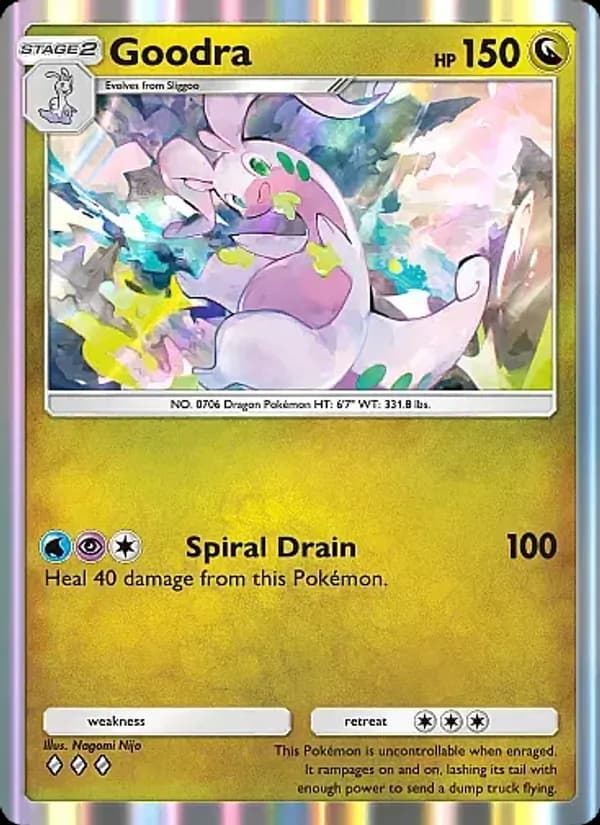 Goodra – Mega Rising 179