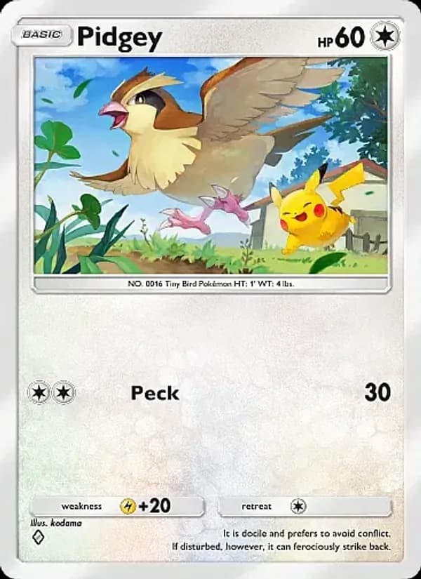 Pidgey – Mega Rising 180