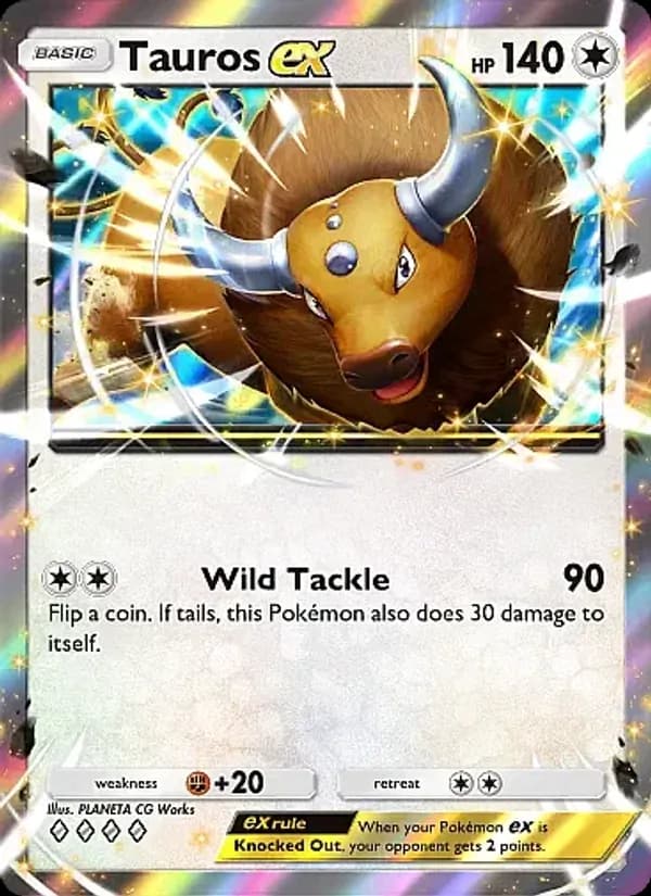 Tauros ex – Mega Rising 183