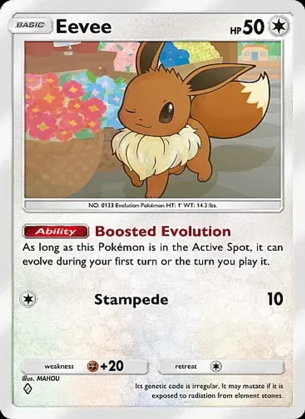Eevee – Mega Rising 184