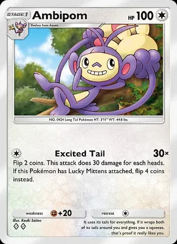 Ambipom – Mega Rising 186