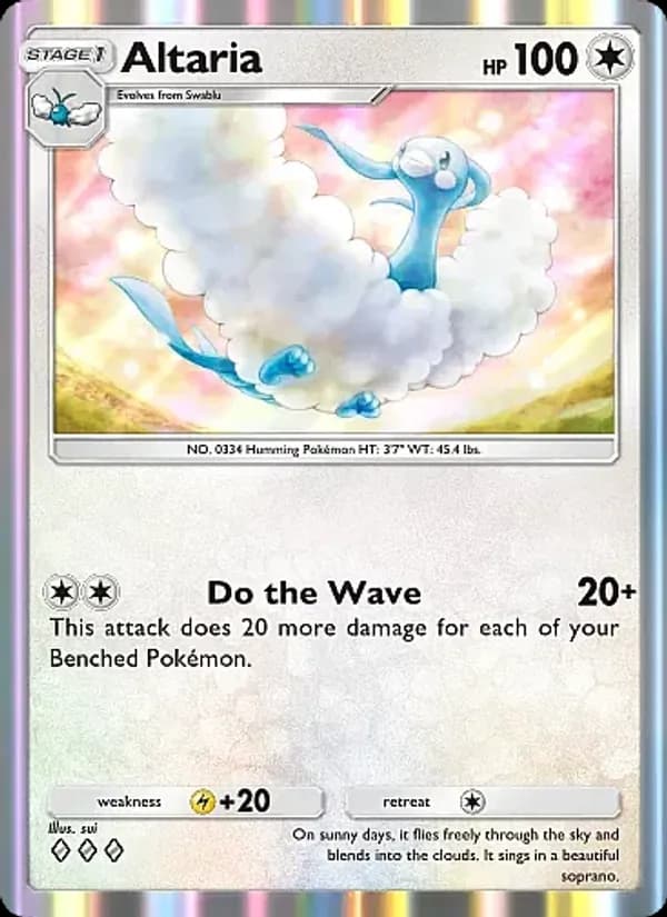 Altaria – Mega Rising 197