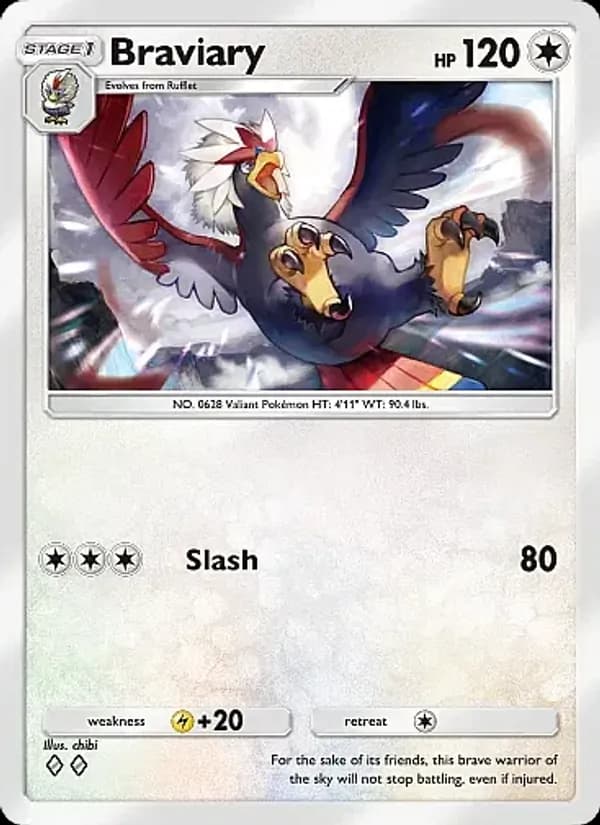 Braviary – Mega Rising 205