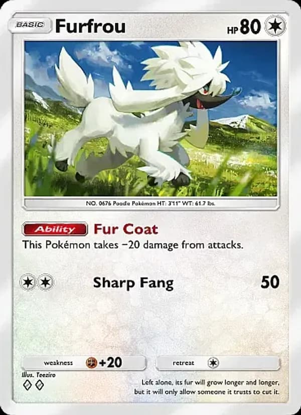 Furfrou – Mega Rising 206