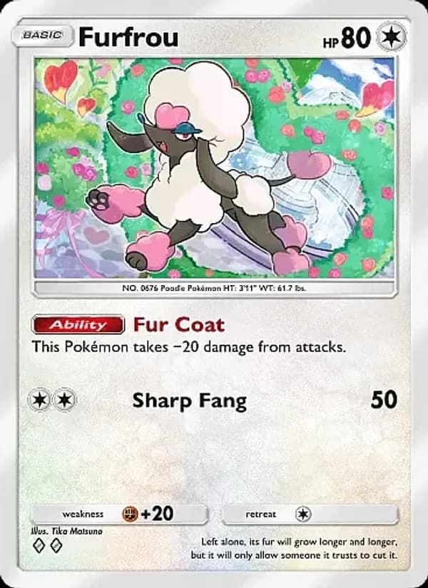 Furfrou – Mega Rising 207