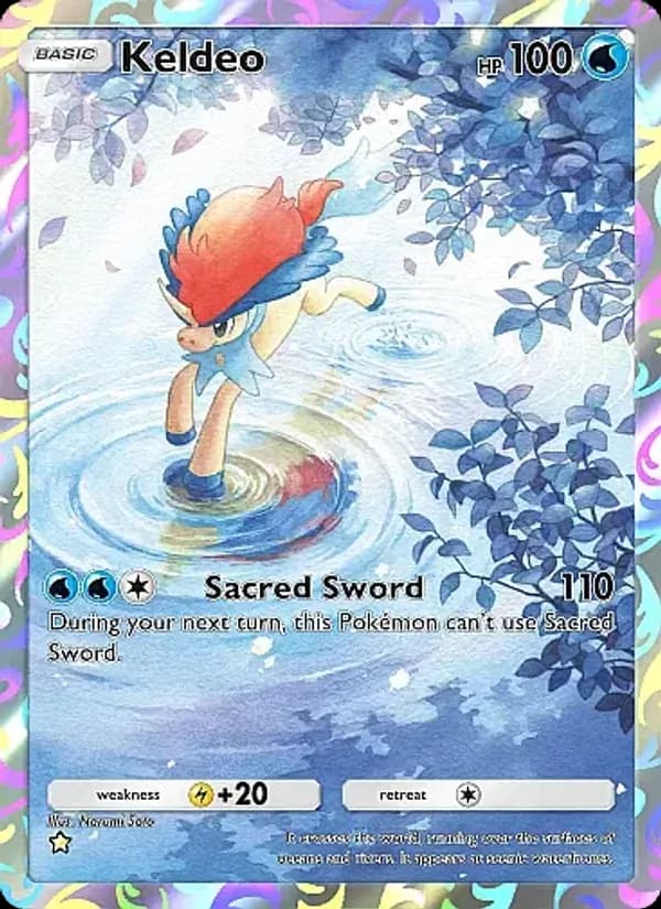 Keldeo – Mega Rising 235