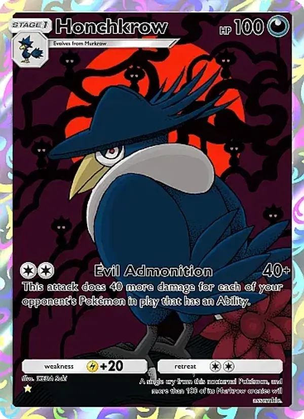 Honchkrow – Mega Rising 244