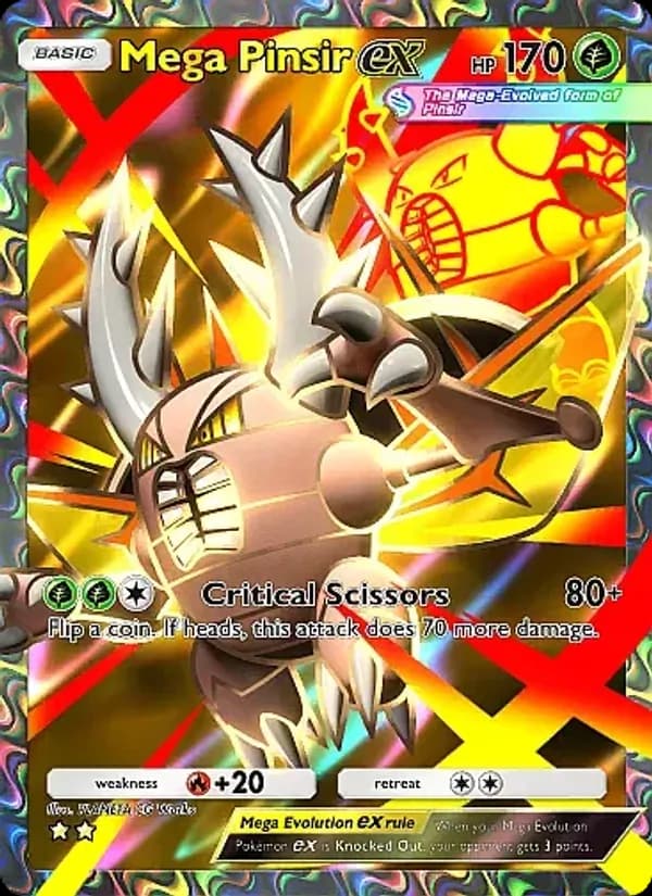 Mega Pinsir ex – Mega Rising 251