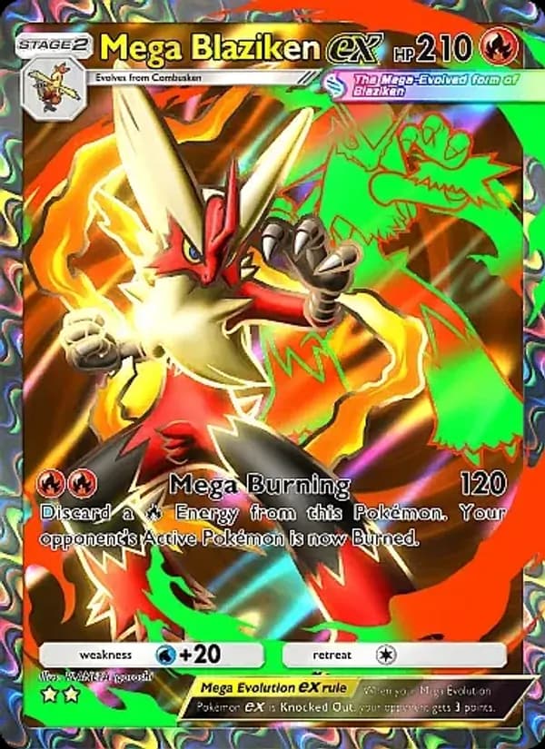 Mega Blaziken ex – Mega Rising 254