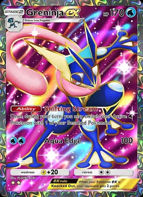 Greninja ex – Mega Rising 256