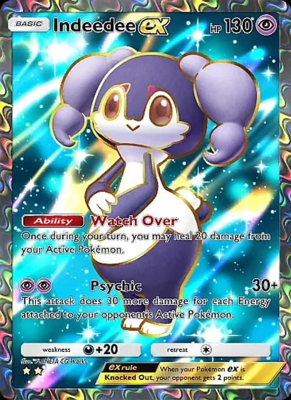 Indeedee ex – Mega Rising 260