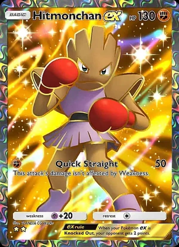 Hitmonchan ex – Mega Rising 261