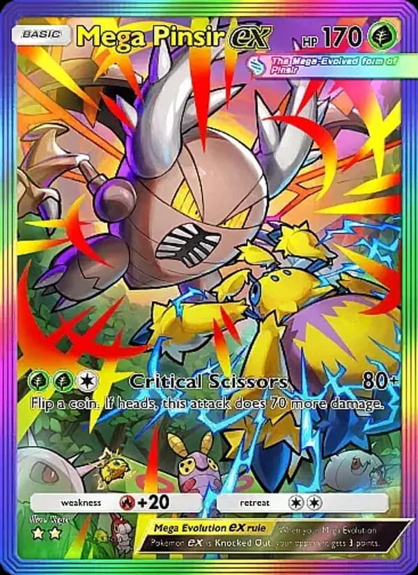 Mega Pinsir ex – Mega Rising 272