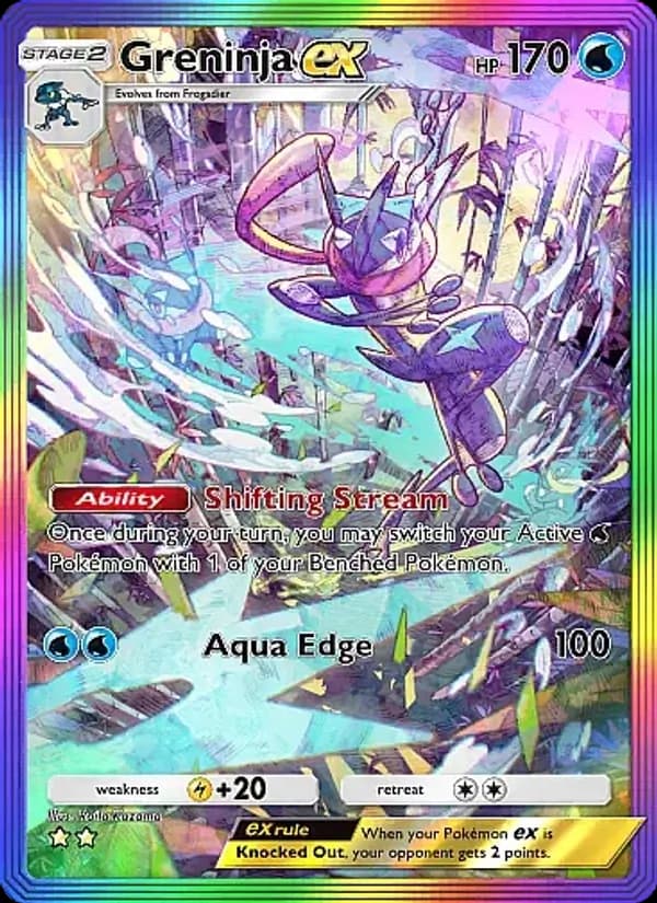 Greninja ex – Mega Rising 275