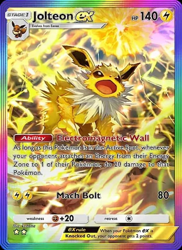 Jolteon ex – Mega Rising 276
