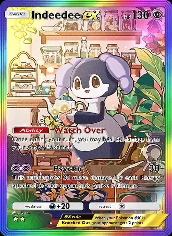 Indeedee ex – Mega Rising 278