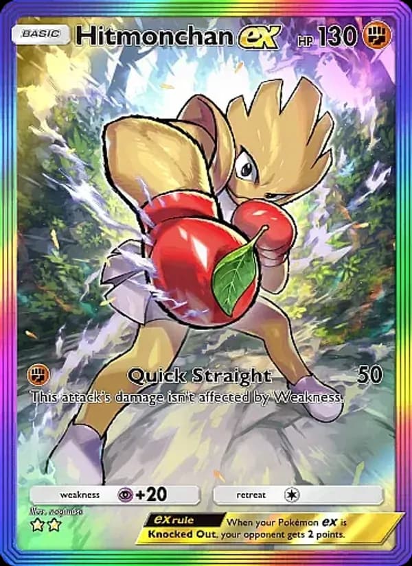 Hitmonchan ex – Mega Rising 279
