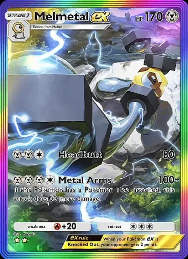 Melmetal ex – Mega Rising 282
