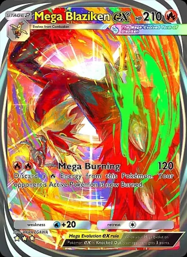 Mega Blaziken ex – Mega Rising 284