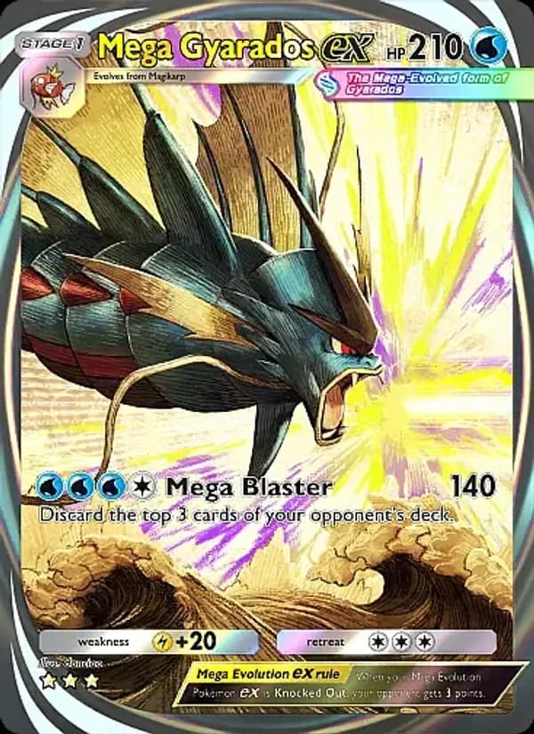 Mega Gyarados ex – Mega Rising 285