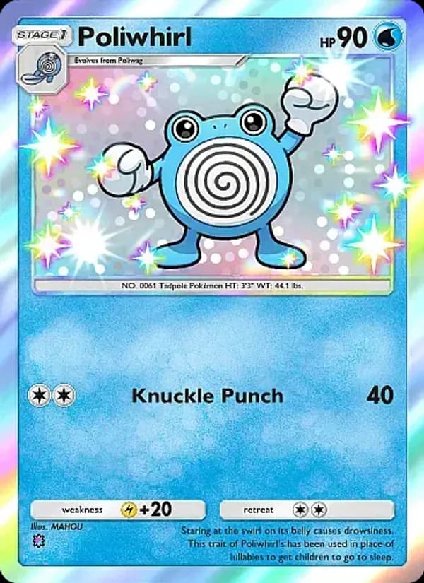 Poliwhirl – Mega Rising 296