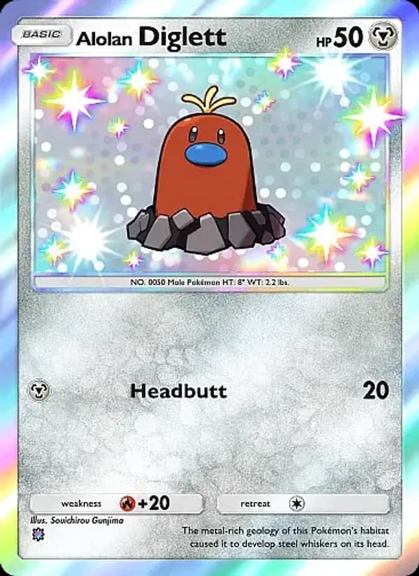 Alolan Diglett – Mega Rising 311