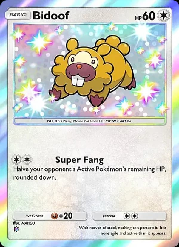Bidoof – Mega Rising 316