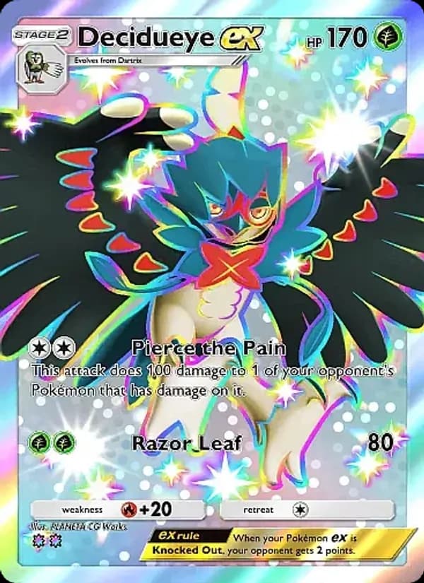 Decidueye ex – Mega Rising 317