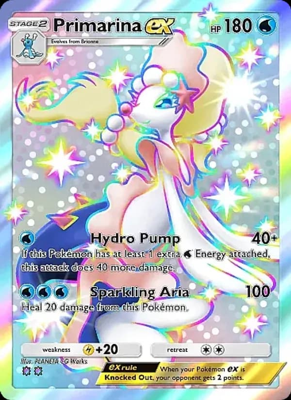 Primarina ex – Mega Rising 320