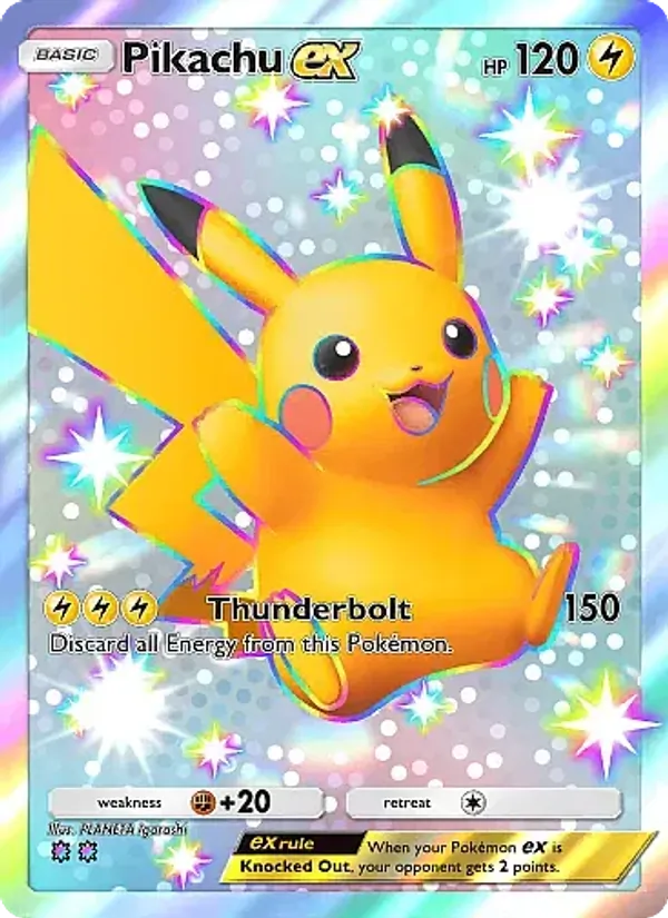 Pikachu ex – Mega Rising 321